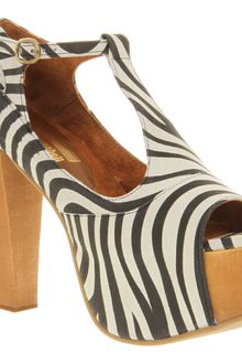 Jeffrey Campbell Foxy Heel Platform Sandals - Lyst