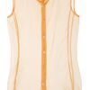 Jil Sander Silkorganza Blouse in Orange - Lyst