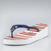 Marc By Marc Jacobs Logo Wedge FlipFlops in Purple (rasp orchid) - Lyst