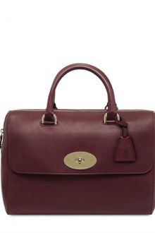 Mulberry Del Rey Soft Matte Leather Top Handle - Lyst