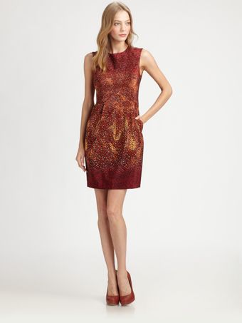 Nanette Lepore Firefly Silk Dress - Lyst