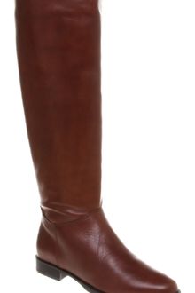 Office Equestrian Boot Cognac Leather - Lyst