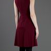 Valentino Rose Detail Dress in Red (rose) - Lyst