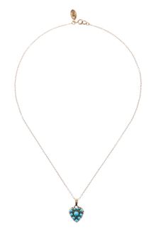 Cath Kidston  Pearl Heart Pendant - Lyst