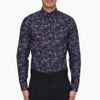 Givenchy Dark Birds Of Paradise Shirt in Blue for Men (black) - Lyst