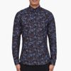 Givenchy Dark Birds Of Paradise Shirt in Blue for Men (black) - Lyst