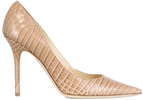 jimmy choo crocodile pumps
