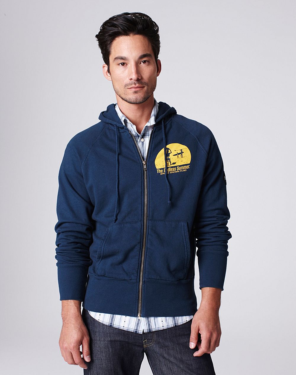summer zip hoodie mens