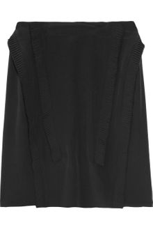 Marni Pleat detailed Silk Skirt - Lyst