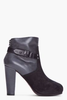Rag & Bone Black Anders Booties - Lyst