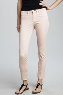 Rag & Bone Midrise Capri with Hidden Zipper - Lyst