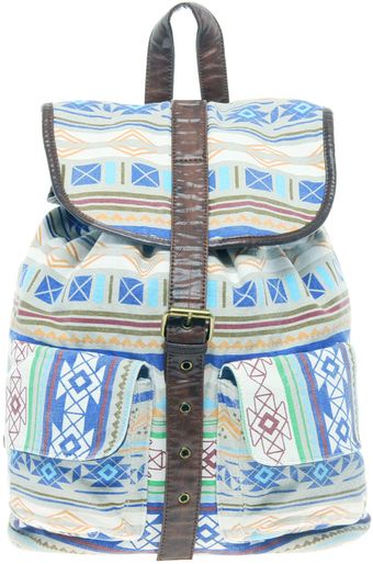 River Island Aztec Backpack - Lyst