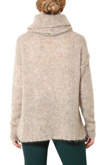 Space Mohair Wool Blend Knitted Sweater - Lyst