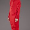 Vivienne Westwood Anglomania Toga Drape Dress in Red - Lyst