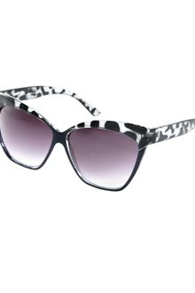 Asos Cat Eye Sunglasses with Contrast Highbrow - Lyst