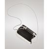 Diane Von Furstenberg Clutch Tonda in Silver (silver black) - Lyst