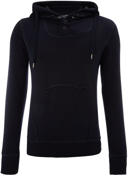 Diesel Hooded Sweatshirt in Blue for Men (navy) - Lyst