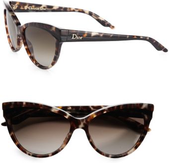 Dior Plastic Panther Catseye Sunglasses - Lyst