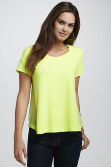 Elizabeth And James Neon Yellow Ss Sandwashe - Lyst