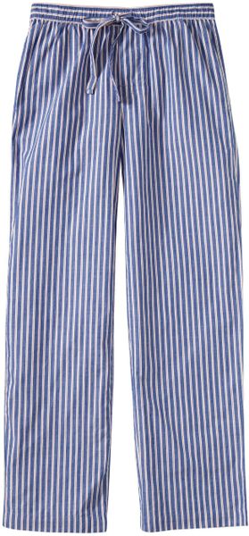 Gap Striped Pj Bottoms in Blue for Men - Lyst