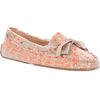 Giambattista Valli Tweed Loafers in Orange - Lyst