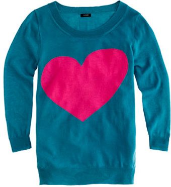 J.Crew Tippi Sweater in Heart Me - Lyst