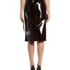 Maison Martin Margiela Leather Skirt in Purple (maroon) - Lyst