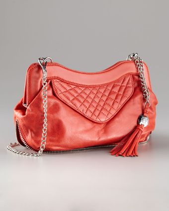 Olivia Harris Crossbody Quilted Lambskin Clutch - Lyst