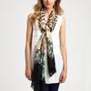 Roberto Cavalli  Crystal Printed Scarf in Multicolor (black) - Lyst