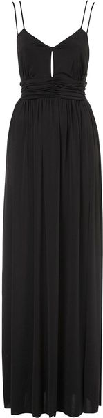 Topshop Slinky Triangle Maxi Dress - Lyst