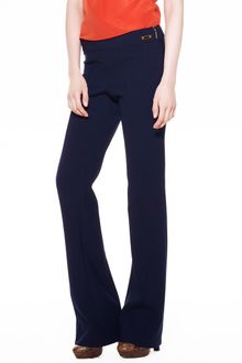Tory Burch Azalea Double Crepe Flare Pant - Lyst
