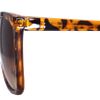 Asos Collection Asos Bridge Detail Cats Eye Sunglasses in Animal (tortoise) - Lyst