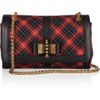 Christian Louboutin Sweet Charity Small  Plaid Flannel Shoulder Bag in Black (multicolored) - Lyst