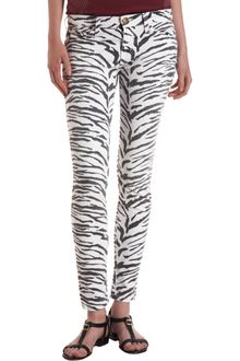 Current/Elliott Ankle Skinny Vintage Zebra - Lyst