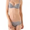 Dkny Classic Beauty Collection Push Up Bra in Gray (pewter) - Lyst