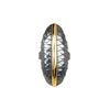 Elizabeth And James Feather North South Ring in Gold (s) - Lyst