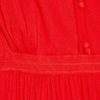 J.crew Adele Crinkled Silkchiffon Dress in Red (poppy) - Lyst