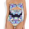Mara Hoffman Carnival Printed Bandeau Swimsuit in Multicolor (multicolored) - Lyst