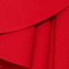 Michael Kors Asymmetric Stretch Woolcrepe Gown in Red - Lyst