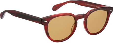 Oliver Peoples Sheldrake 47 in Brown for Men (champagne) - Lyst
