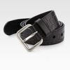 Prada Stamped Leather Belt in Black for Men - Lyst