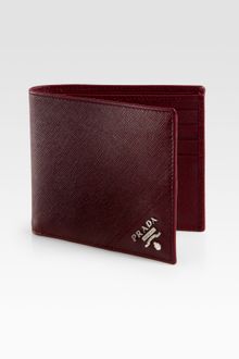 Prada Saffiano Leather Wallet - Lyst