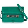 Proenza Schouler Ps11 Mini Classic Leather Shoulder Bag in Green (teal) - Lyst