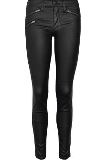 Rag & Bone Waxed Midrise Skinny Jeans - Lyst