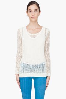 Rag & Bone Silk Blend Madrid Sweater - Lyst