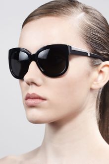 Stella Mccartney Sunglasses Rounded Plastic Sunglasses - Lyst