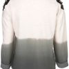 Topshop Studded Dip Dye Sweat in Khaki - Lyst