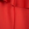 Topshop Peplum Scuba Pencil Dress in Red - Lyst