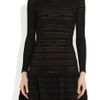 Valentino BowEmbellished Crocheted Dress in Black - Lyst