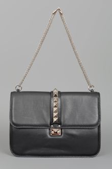 Valentino Large Rock Star Studded Flap Bag  - Lyst